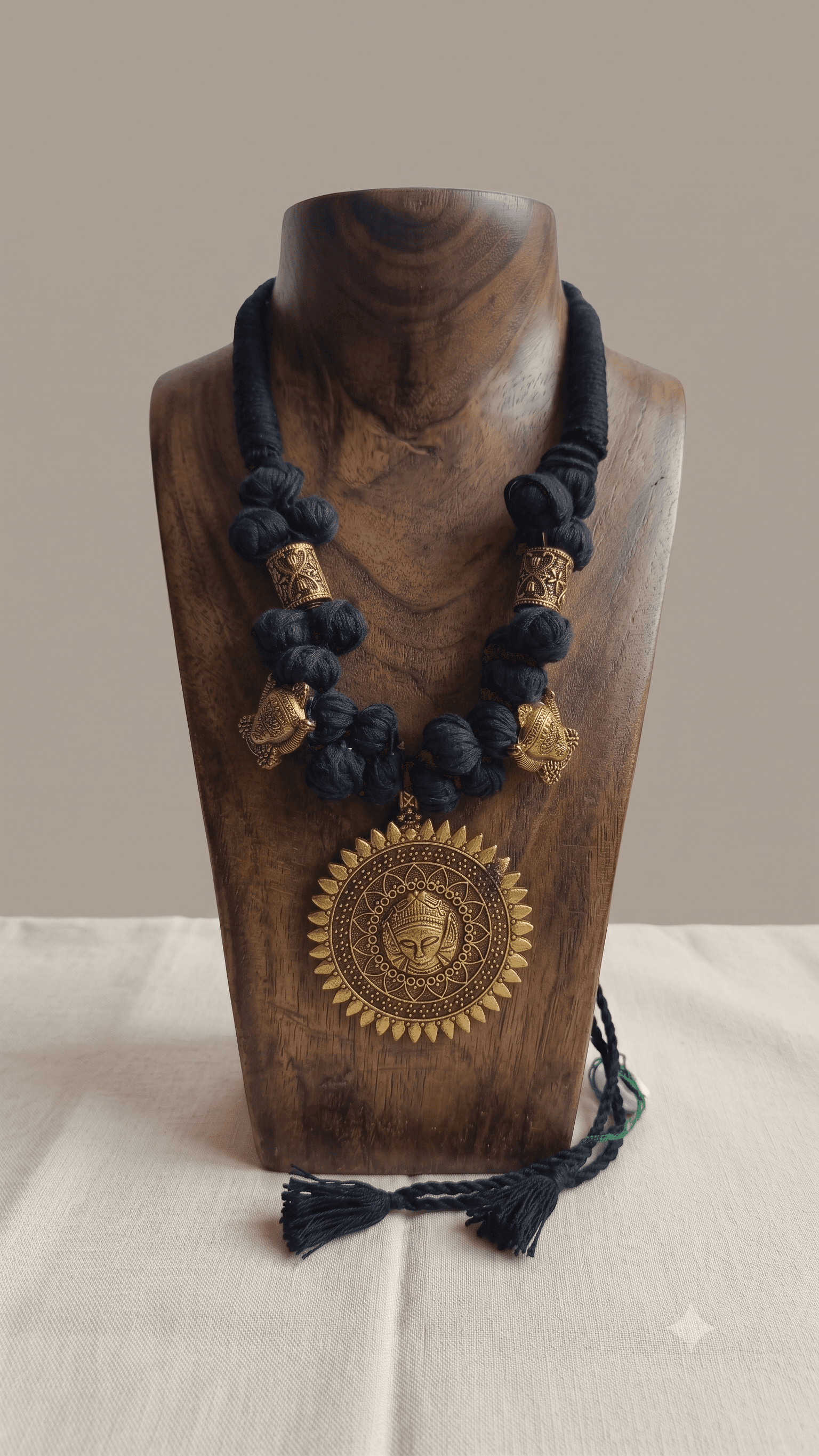 oxidise debi necklace